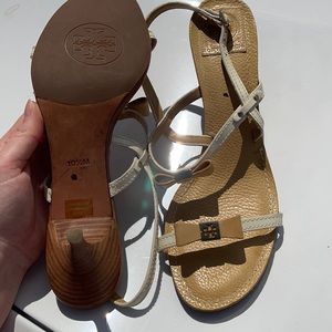 Tory Burch Kailey Bow Kitten Heel Sandal